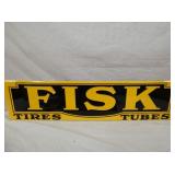 29X7 EMB. FISK TIRES REPLICA SIGN