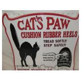 VIEW 2 CLOSE UP CATS PAW REPLICA SIGN