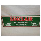 16X5 SINCLAIR NO SMOKING REPLICA SIGN