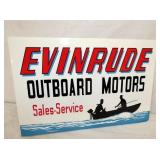 VIEW 3 SIDE 2 EVINRUDE REPLICA SIGN