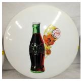 18IN. WHITE COKE REPLICA BUTTON