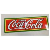 18X6 HEAVY METAL DRINK COCA-COLA SIGN