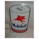 10X16 MOBILI OIL REPLICA CAN SIGN 