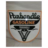 26IN. PORC. PANHANDLE REPLICA SIGN 