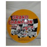 26I. PORC. GRAND CHAMPION MOTOR OIL SIGN 