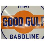 VIEW 2 CLOSE UP GOOD GULF REPLICA SIGN 