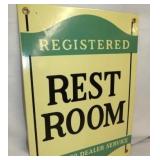 VIEW 2 CLOSEUP PORC. REPLICA SIGN