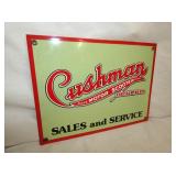 VIEW 2 CLOSEUP PORC. REPLICA SIGN