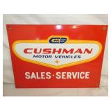14X10 PORC. CUSHMAN SERVICE SIGN