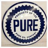 30IN. PORC. PURE SIGN