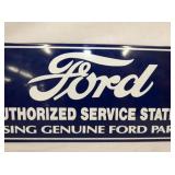 VIEW 2 CLOSE UP FORD REPICA SIGN