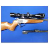 VIEW 2 W/ SCOPE & 35 REM. BARREL