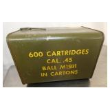 600 ROUNDS 45CAL CARTRIDGES 1911