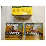 VIEW 3 REMINGTON 20G. 25RDS AMMO
