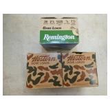 REMINGTON/WESTERN 20G, 25RDS EACH