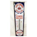 PORC. VERTICAL RED CROWN THERMOMETER