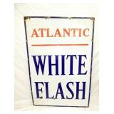 PORC. ATLANTIC WHITE FLASH SIGN
