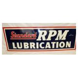 60X20 STANDARD RPM LUBRICATION SIGN