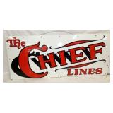 PORC. 1953 CHIEF LINES 60X26