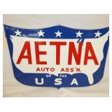 PORC. 20X14 AETNA AUTO USA DS SIGN
