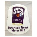 PORC. DS ROYAL TRITON OIL SIGN