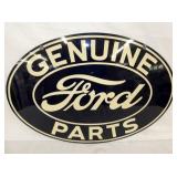 ORIG. HEAVY METAL FORD DEALER SIGN