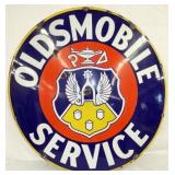 42IN PORC. OLDSMOBILE SERVICE SIGN