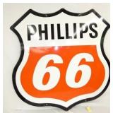 PORC. DS 48IN PHILLIPS 66 SHIELD SIGN