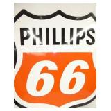 VIEW 2 CLOSEUP PORC. PHILLIPS 66 SHEILD
