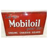PORC. 60X36 MOBILOIL SIGN