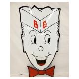 PORC. DIE CUT BB DEALER STORE SIGN