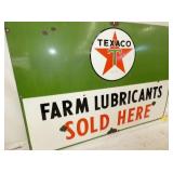 VIEW 3 PORC. TEXACO FARM SIGN