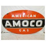 VIEW 3 SIDE 2 PORC. AMOCO GAS SIGN