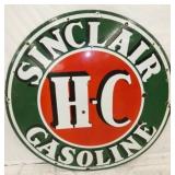 PORC. DS SINCLAIR HC 48IN SIGN