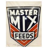 PORC. MASTER MIX FEEDS SIGN