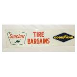 SINCLAIR DS GOODYEAR TIRE SIGN