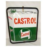 OLD STOCK CASTROL SPINNER SIGN