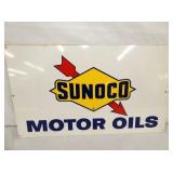 18X11 SUNOCO MOTOR OILS SIGN