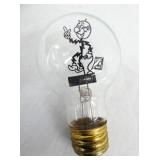 UNUSUAL REDDY KILOWATT LIGHT BULB