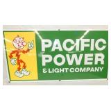 PORC. PACIFIC POWER CO. SIGN