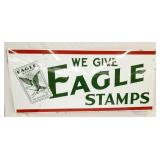 PORC. EAGLE STAMPS COOKIE CUTTER SIGN