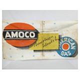 70X35 AMOCO AMERICAN BANNER