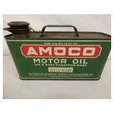 1/2G. AMOCO MOTOR OIL CAN