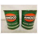 1POUND AMOCO GREASE CANS