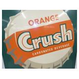 VIEW 4 ORANGE CRUSH SELF FRAMED 35X35