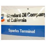 VIEW 3 PORC. CHEVRON SIGN