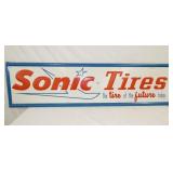 EMB. SONIC TIRES SIGN
