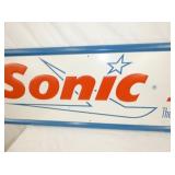 VIEW 4 58X16 EMB. SONIC TIRES SIGN