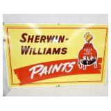 PORC. SHERWIN WILLIAMS PAINTS SIGN