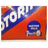 VIEW 2 CLOSEUP MOTOR OILS SIGN